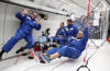 Walking in the air: ϲʹ researchers touch down after testing ground-breaking devices in zero gravity